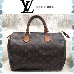 Authentic Louis Vuitton Monogram Speedy 30